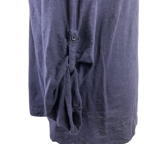 𝅺ann TAYLOR LOFT V-LACE‎ NECK LONG SLEEVED TUNIC - Picture 7 of 11